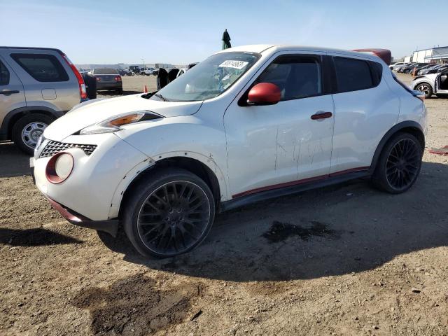 JN8AF5MR5GT605329 - 2016 NISSAN JUKE S WHITE photo 1