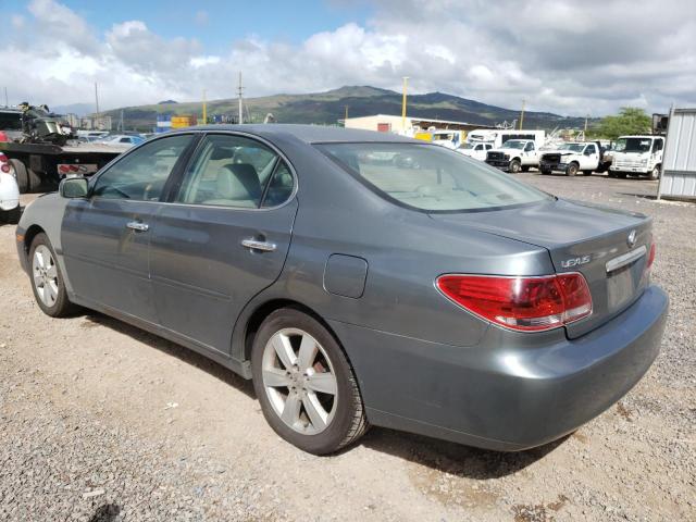 JTHBA30G155120497 - 2005 LEXUS ES 330 GREEN photo 2