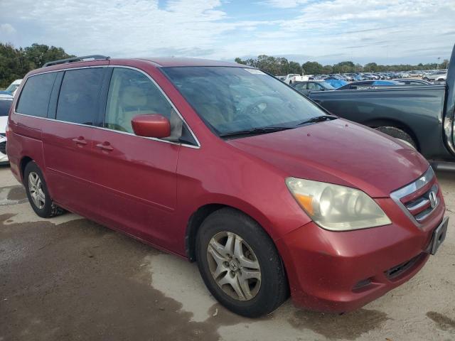 5FNRL38485B065047 - 2005 HONDA ODYSSEY EX BURGUNDY photo 4