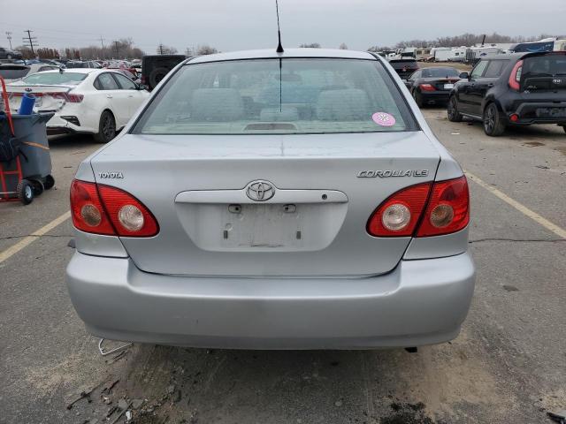 1NXBR32E76Z613111 - 2006 TOYOTA COROLLA CE SILVER photo 6