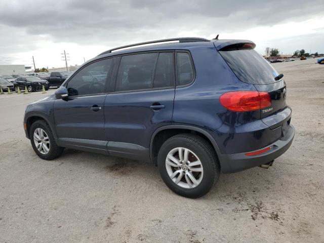 WVGAV7AX0GW545435 - 2016 VOLKSWAGEN TIGUAN S BLUE photo 2