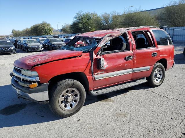 1GNEC13Z62J237318 - 2002 CHEVROLET TAHOE C1500 RED photo 1