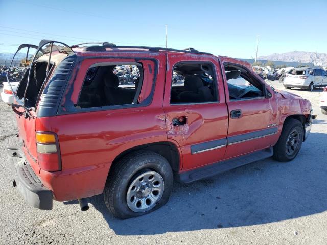 1GNEC13Z62J237318 - 2002 CHEVROLET TAHOE C1500 RED photo 3