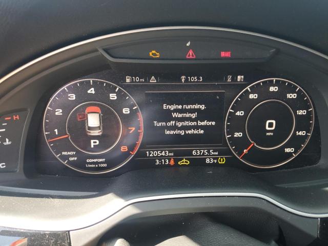 WA1LAAF73HD033786 - 2017 AUDI Q7 PREMIUM PLUS Արծաթագույն լուսանկար 9