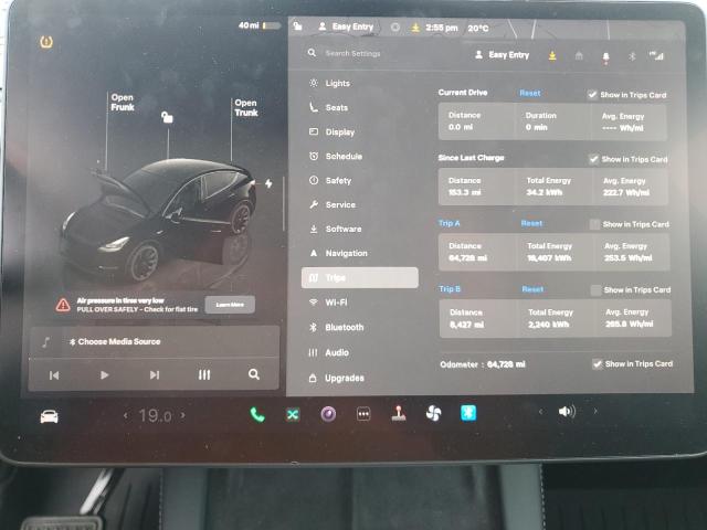 7SAYGDED3RF091266 - 2024 TESLA MODEL Y Siyah fotoğraf 9