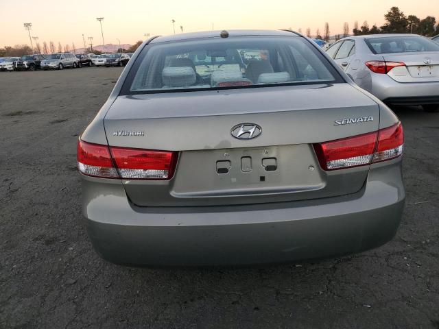 5NPET46C68H397055 - 2008 HYUNDAI SONATA GLS GREEN photo 6