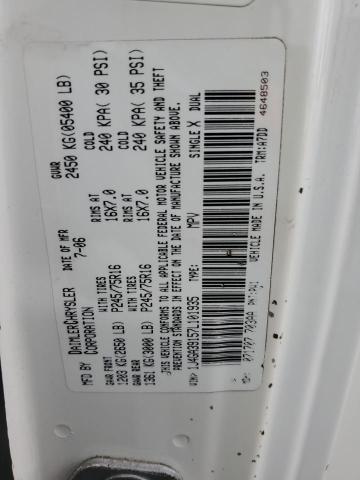 1J4GA39157L101935 - 2007 JEEP WRANGLER X WHITE photo 13