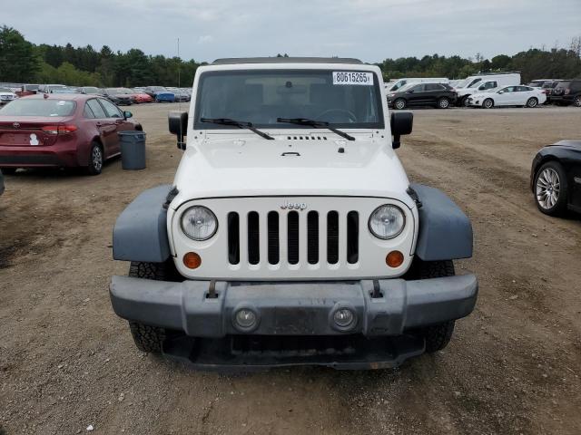 1J4GA39157L101935 - 2007 JEEP WRANGLER X WHITE photo 5