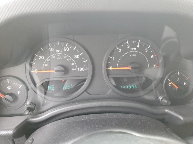 1J4GA39157L101935 - 2007 JEEP WRANGLER X WHITE photo 9