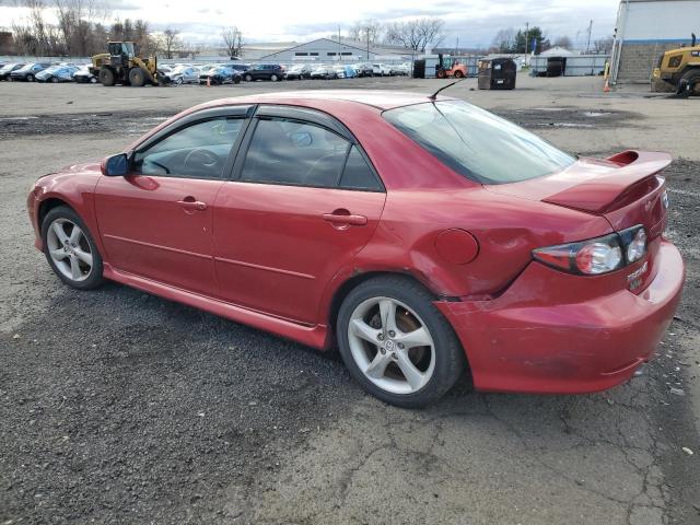 1YVHP80C255M49773 - 2005 MAZDA 6 I RED photo 2