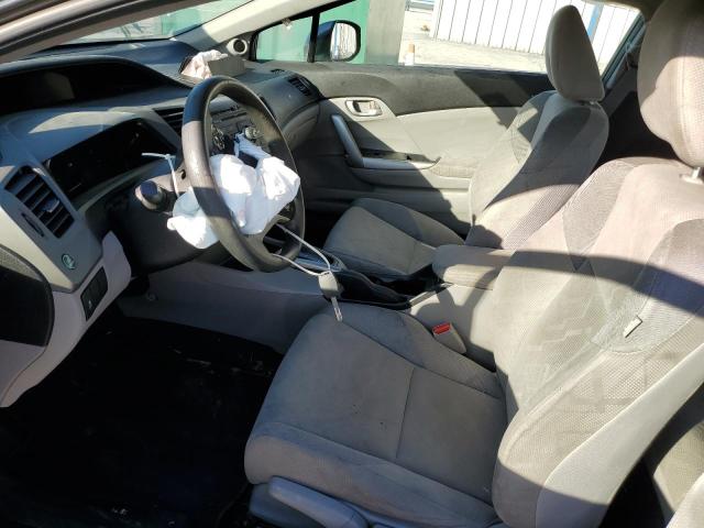 2HGFG3B52CH501909 - 2012 HONDA CIVIC LX GRAY photo 7