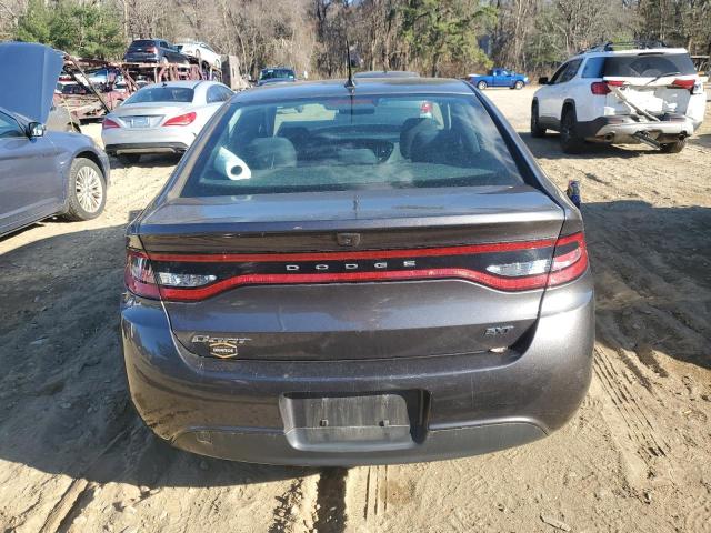 1C3CDFBB2GD608242 - 2016 DODGE DART SXT GRAY photo 6