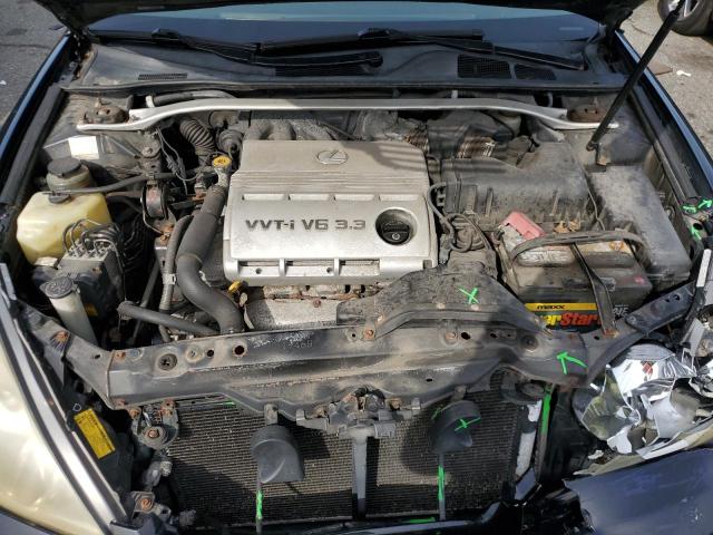 JTHBA30GX65169022 - 2006 LEXUS ES 330 BLACK photo 11