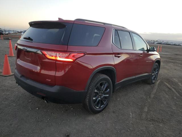 1GNERJKX7JJ152890 - 2018 CHEVROLET TRAVERSE RS RED photo 3