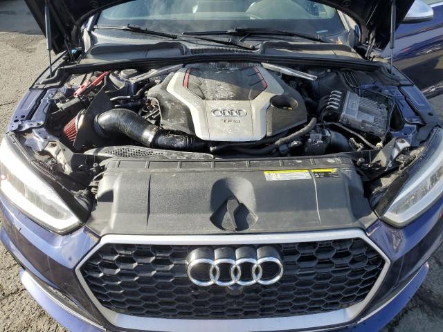 WAUB4CF50JA010005 - 2018 AUDI S5 PREMIUM PLUS BLUE photo 11