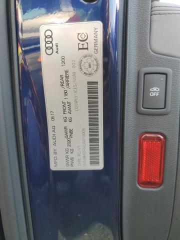 WAUB4CF50JA010005 - 2018 AUDI S5 PREMIUM PLUS BLUE photo 12