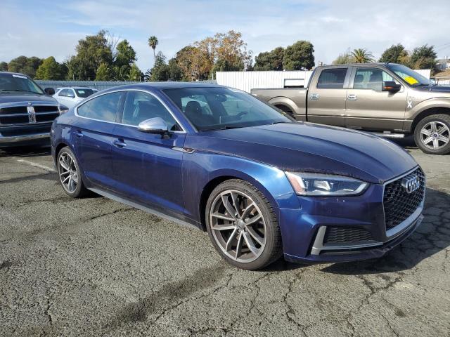 WAUB4CF50JA010005 - 2018 AUDI S5 PREMIUM PLUS BLUE photo 4
