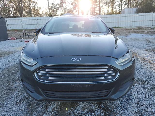 3FA6P0H71FR228787 - 2015 FORD FUSION SE GRAY photo 5