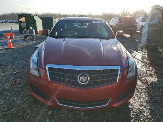 1G6AA5RAXE0113393 - 2014 CADILLAC ATS RED photo 5