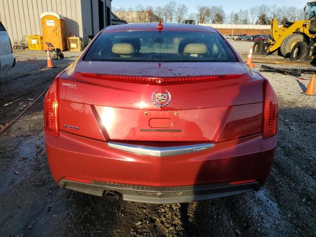 1G6AA5RAXE0113393 - 2014 CADILLAC ATS RED photo 6