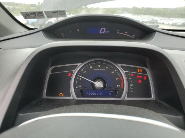 2HGFG1B89AH505094 - 2010 HONDA CIVIC EX BLACK photo 9