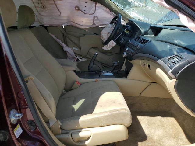 1HGCP2F38BA032764 - 2011 HONDA ACCORD LX BURGUNDY photo 7