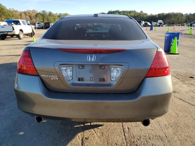 1HGCM66886A058489 - 2006 HONDA ACCORD EX GRAY photo 6