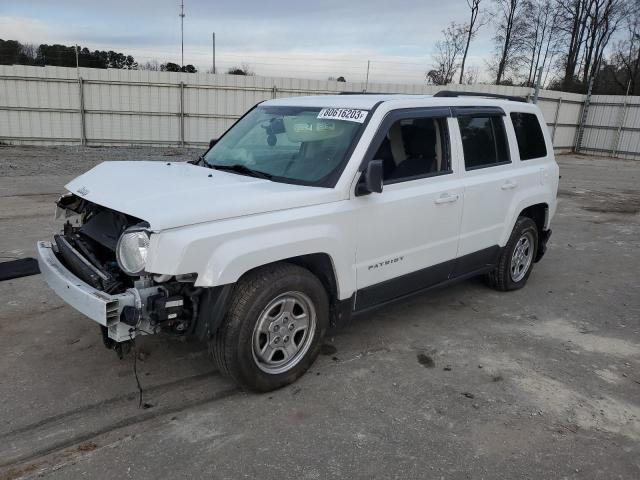 1C4NJPBA6GD664419 - 2016 JEEP PATRIOT SPORT WHITE photo 1