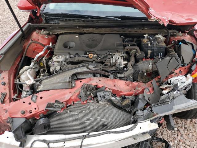 4T1J11AK8LU301177 - 2020 TOYOTA CAMRY SE RED photo 11