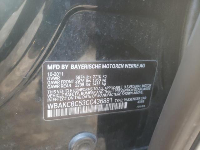 WBAKC8C53CC436881 - 2012 BMW ALPINA B7 LXI Қара фото 12