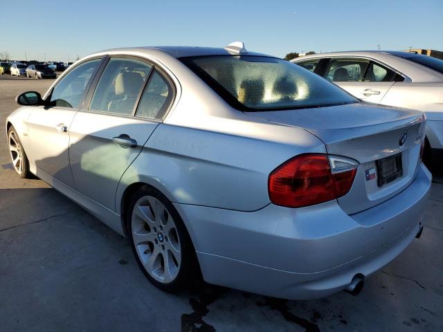 WBAVB775X8NM05188 - 2008 BMW 335 I SILVER photo 2