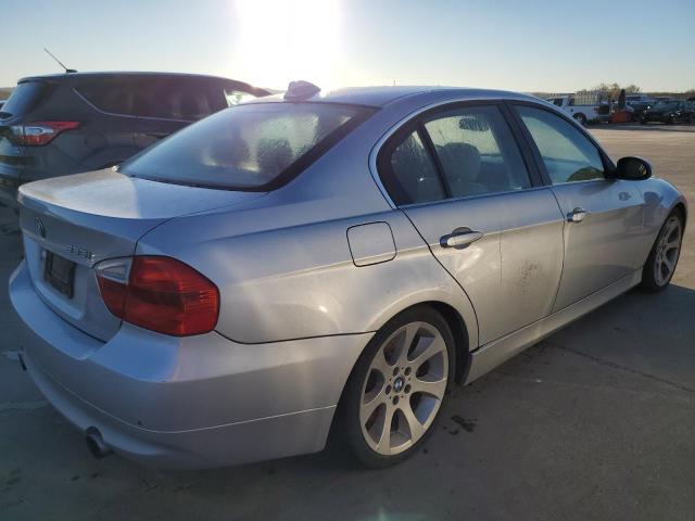 WBAVB775X8NM05188 - 2008 BMW 335 I SILVER photo 3