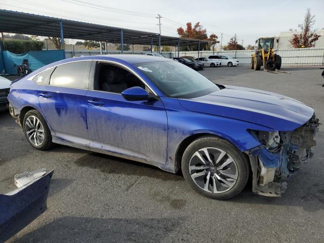 1HGCV1F32LA069066 - 2020 HONDA ACCORD SPORT BLUE photo 4