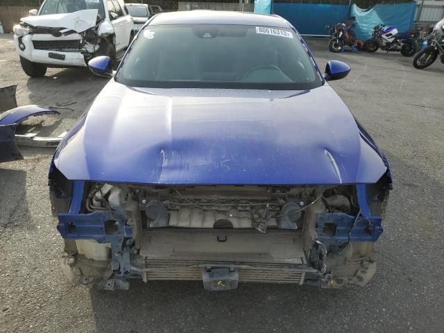 1HGCV1F32LA069066 - 2020 HONDA ACCORD SPORT BLUE photo 5