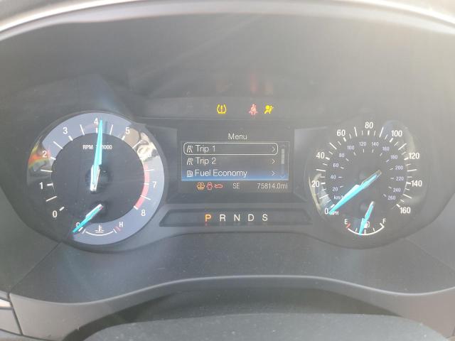 3FA6P0HD6HR416715 - 2017 FORD FUSION SE GRAY photo 9