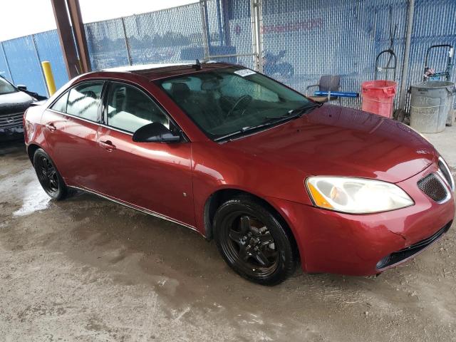 1G2ZG57B384243205 - 2008 PONTIAC G6 BASE BURGUNDY photo 4