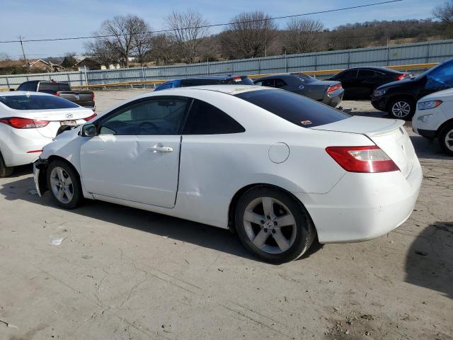 2HGFG12816H503735 - 2006 HONDA CIVIC EX WHITE photo 2