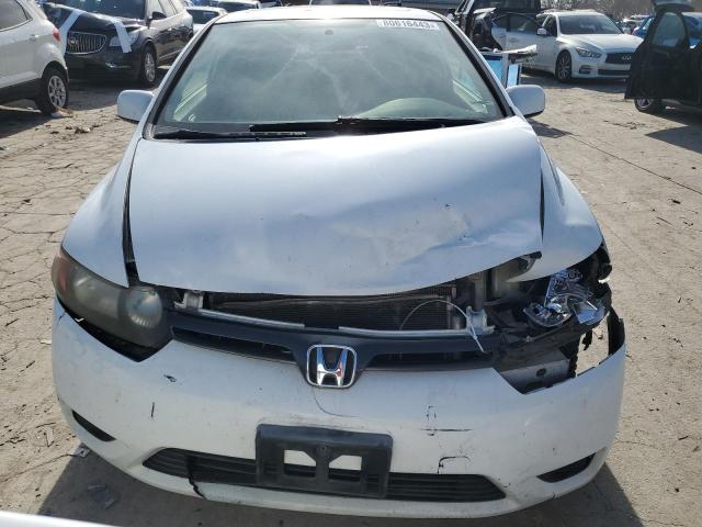 2HGFG12816H503735 - 2006 HONDA CIVIC EX WHITE photo 5