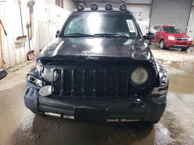 1J4GL38K35W555732 - 2005 JEEP LIBERTY RENEGADE 黑色 照片 5
