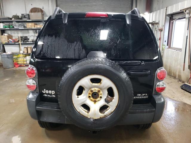 1J4GL38K35W555732 - 2005 JEEP LIBERTY RENEGADE 黑色 照片 6