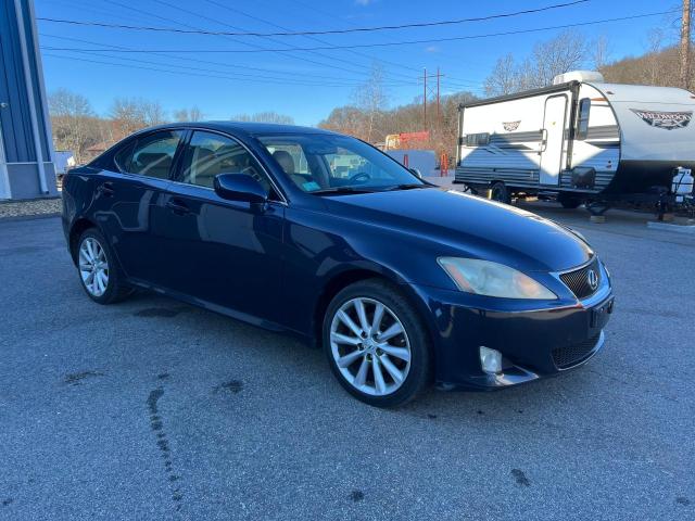 JTHCK262862005177 - 2006 LEXUS IS 250 BLUE photo 1