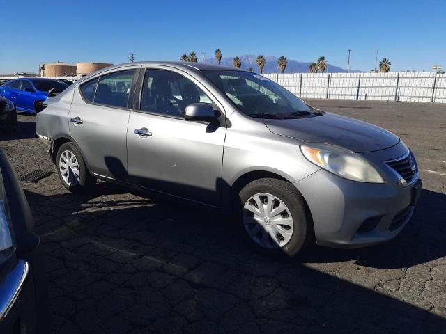 3N1CN7AP5EL813012 - 2014 NISSAN VERSA S SILVER photo 4