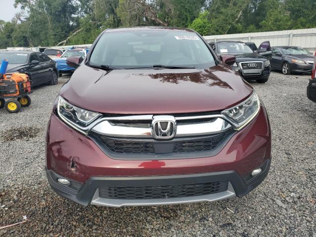 7FARW1H5XJE005161 - 2018 HONDA CR-V EX Бордовый фото 5