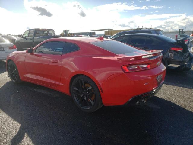 1G1FH1R76G0191497 - 2016 CHEVROLET CAMARO SS RED photo 2