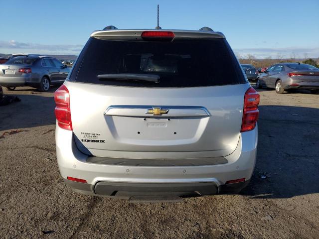 2GNALCEK6H6324555 - 2017 CHEVROLET EQUINOX LT SILVER photo 6