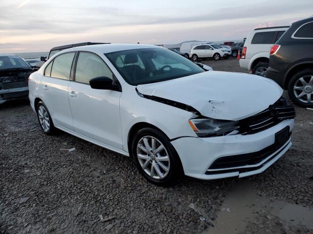 3VWD17AJ8FM417562 - 2015 VOLKSWAGEN JETTA SE WHITE photo 4