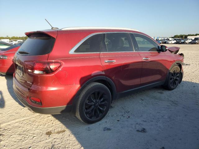 5XYPH4A52LG704966 - 2020 KIA SORENTO EX BURGUNDY photo 3