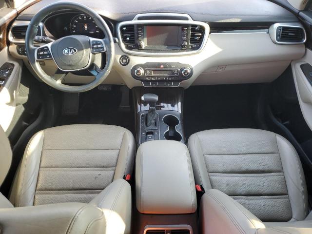 5XYPH4A52LG704966 - 2020 KIA SORENTO EX BURGUNDY photo 8