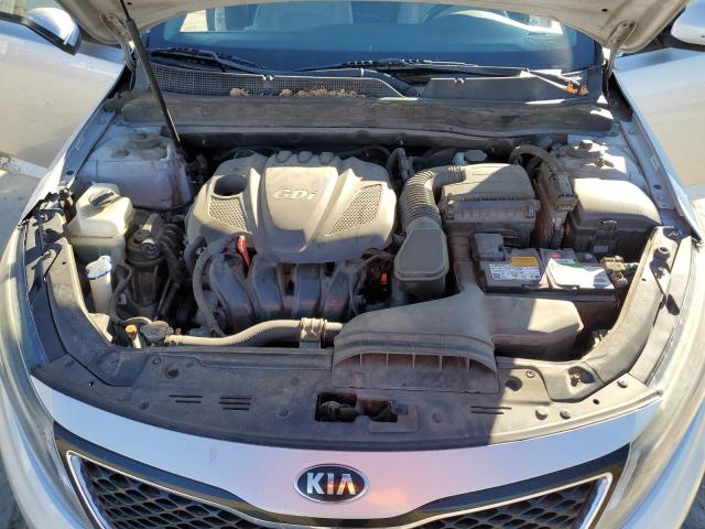 5XXGN4A70FG384095 - 2015 KIA OPTIMA EX SILVER photo 11