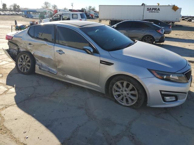 5XXGN4A70FG384095 - 2015 KIA OPTIMA EX SILVER photo 4